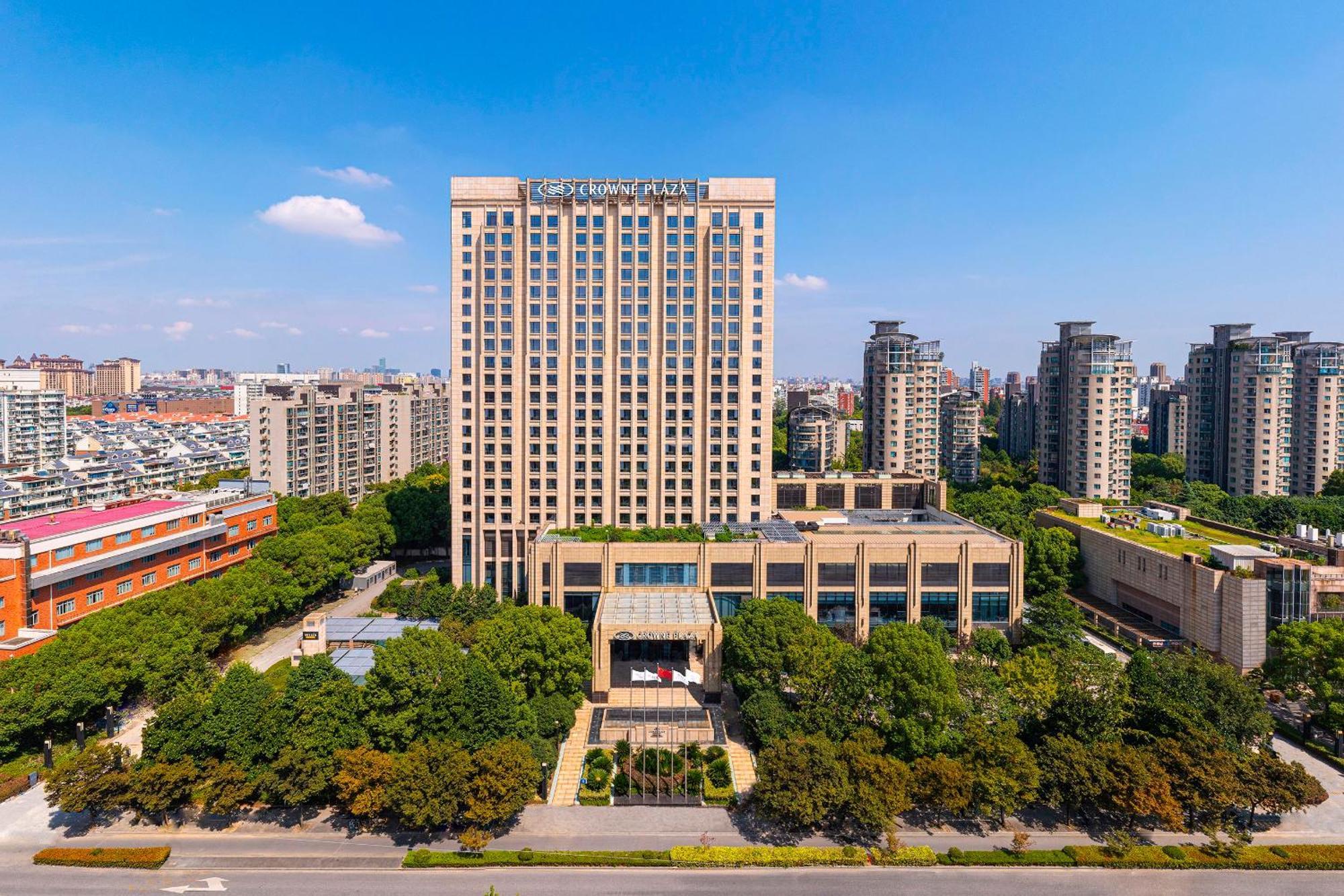 Crowne Plaza Shanghai Jinxiu, An Ihg Hotel Exterior foto